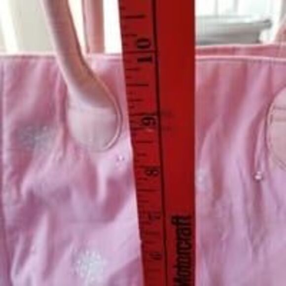 Quacker factory corduroy handbag pink beaded new. READ - Picture 12 of 12